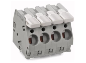 Клемма печатной платы WAGO 2706-104/000-015, 4 pin, 0.5мм²-6.0мм², 630В, 41А, CS: 7.5мм, (1 шт)