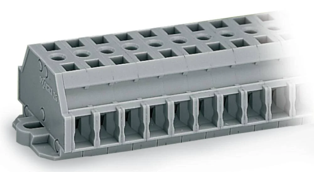 Клеммная колодка WAGO 261-422, 4 pin, 0.08мм² - 2.50мм², 500В, 24А, конф: L, (100 шт)