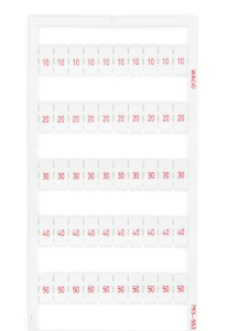 Маркерная карта WAGO 793-553, (1 шт)