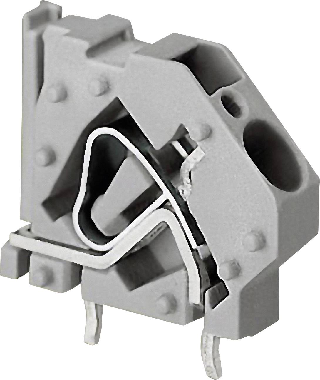 Быстроразъемная клемма WAGO 745-831, 1 pin, 0.20мм² - 6.00мм², 630В, 41А, CS: 7.50мм, (1 шт)