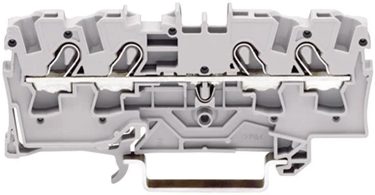 Клемма WAGO 2004-1401, 4 pin, 0.50мм² - 6мм², 800В, 32А, конф: L, (1 шт)