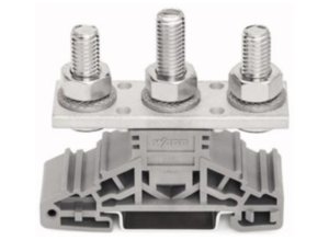 Болтовая клемма WAGO 885-308, 1 pin, 2.5мм²-50мм², 1000В, 125А, (1 шт)