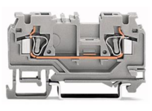 Проходная клеммная колодка WAGO 880-901/999-940, 1 pin, 0.08мм²-4.0мм², 800В, 25А, (1 шт)