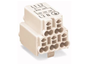 Блочный зажим WAGO 272-122/014-000, 5 pin, 2.5мм², 26А, (1 шт)