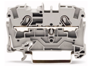 Проходная клеммная колодка WAGO 2004-1206, 2 pin, 0.5мм²-6.0мм², 550В, 32А, (1 шт)