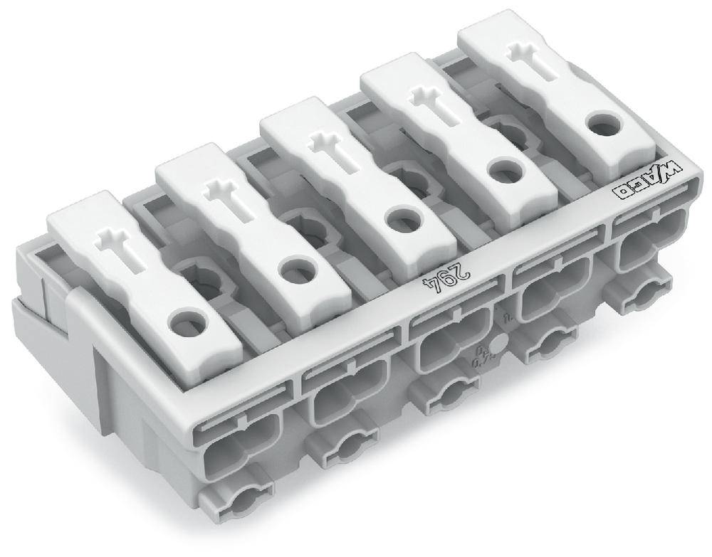 Разъем питания сети WAGO 294-5005, 5 pin, 0.5мм² - 1.5мм², 24А, (250 шт)