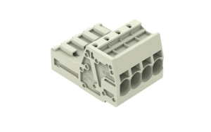 Штекер WAGO 831-3204/000-9034, 4 pin, 0.5мм²-10мм², 1000В, 41А, CS: 7.62мм, (1 шт)