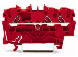 Проходная клеммная колодка WAGO 2002-1303, 1 pin, 0.25мм²-2.5мм², 550В, 24А, (1 шт)