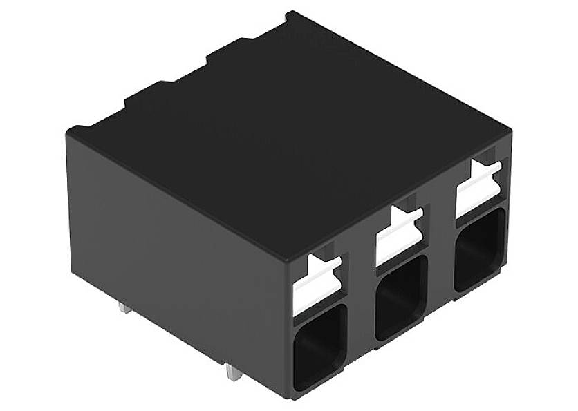 Клемма для печатной платы WAGO 2086-3203/300-000, 3 pin, 0.14мм² - 1.50мм², 630В, 17.5А, CS: 5мм, (1 шт)