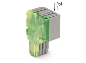 Внутренний разъём WAGO 2020-204/000-037, 4 pin, 0.5мм²-1.5мм², 500В, 13.5А, CS: 3.5мм, (1 шт)