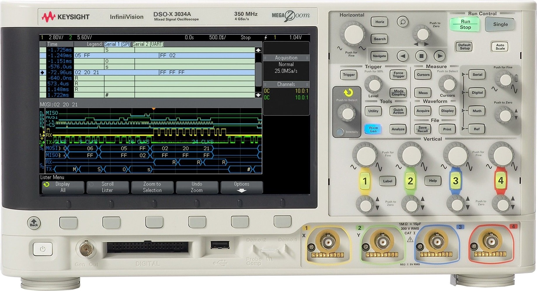 Осциллограф Keysight DSOX3034A 