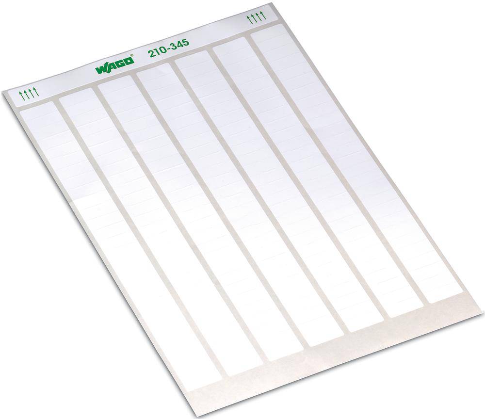Самоклеящаяся этикетка WAGO 210-345, (1 шт)