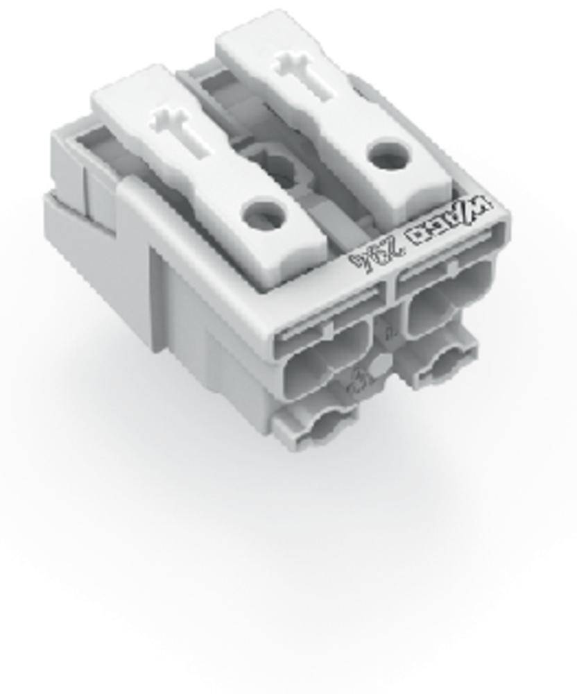 Разъем питания сети WAGO 294-5002, 2 pin, 0.5мм² - 1.5мм², 24А, (1000 шт)