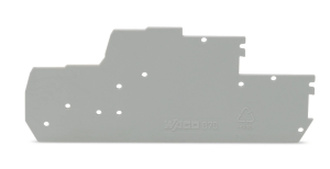 Торцевая/разделительная пластина WAGO 870-1148, (1 шт)