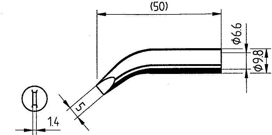 Паяльное жало Ersa 0832RD 