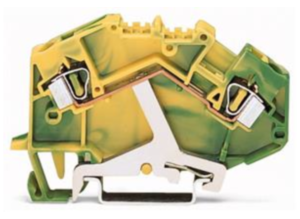 Клемма защитного заземления WAGO 781-607, 1 pin, 0.08мм²-4.0мм², 1000В, 32А, (1 шт)