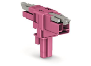T-распределитель WAGO 890-1703, 2 pin, 250В, 16А, (1 шт)