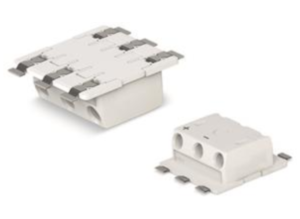 Клемма печатной платы WAGO 2070-523/998-406, 3 pin, 0.2мм²-0.75мм², 320В, 9А, CS: 6.5мм, (1 шт)