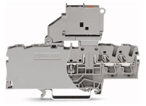 Клеммная колодка предохранителя WAGO 2002-1811/1000-867, 1 pin, 0.25мм²-4.0мм², 250В, 6.3А, (1 шт)