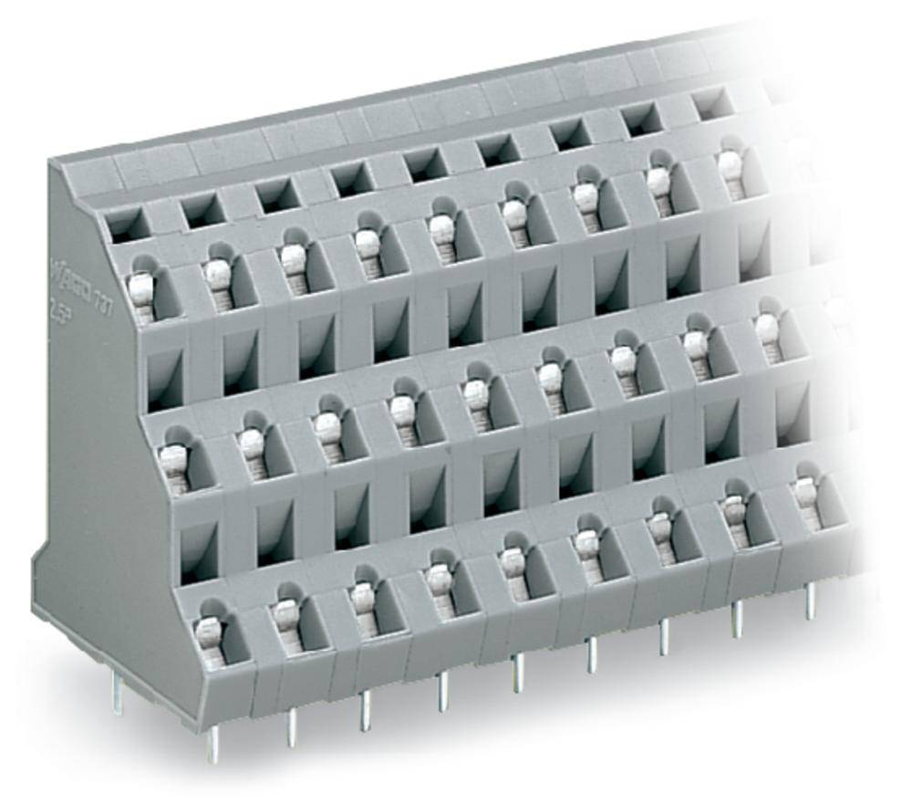 Трехуровневая клемма WAGO 737-566, 48 pin, 0.08мм² - 2.50мм², 630В, CS: 7.50мм, (8 шт)