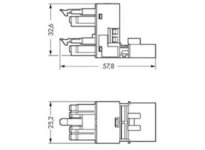 H-распределитель WAGO 890-979, 5 pin, (1 шт)