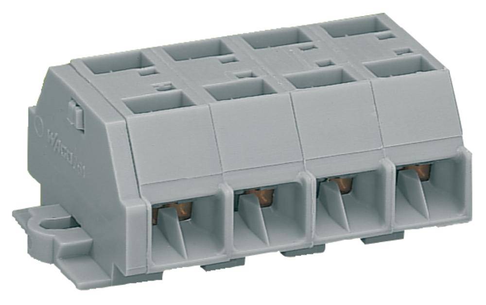 Клеммная колодка WAGO 261-204, 16 pin, 0.08мм² - 2.50мм², 500В, 24А, конф: L, (100 шт)