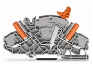 Клемма с размыкателем WAGO 2007-8821/045-000, 1 pin, 0.5мм²-6.0мм², 500В, 30А, (1 шт)