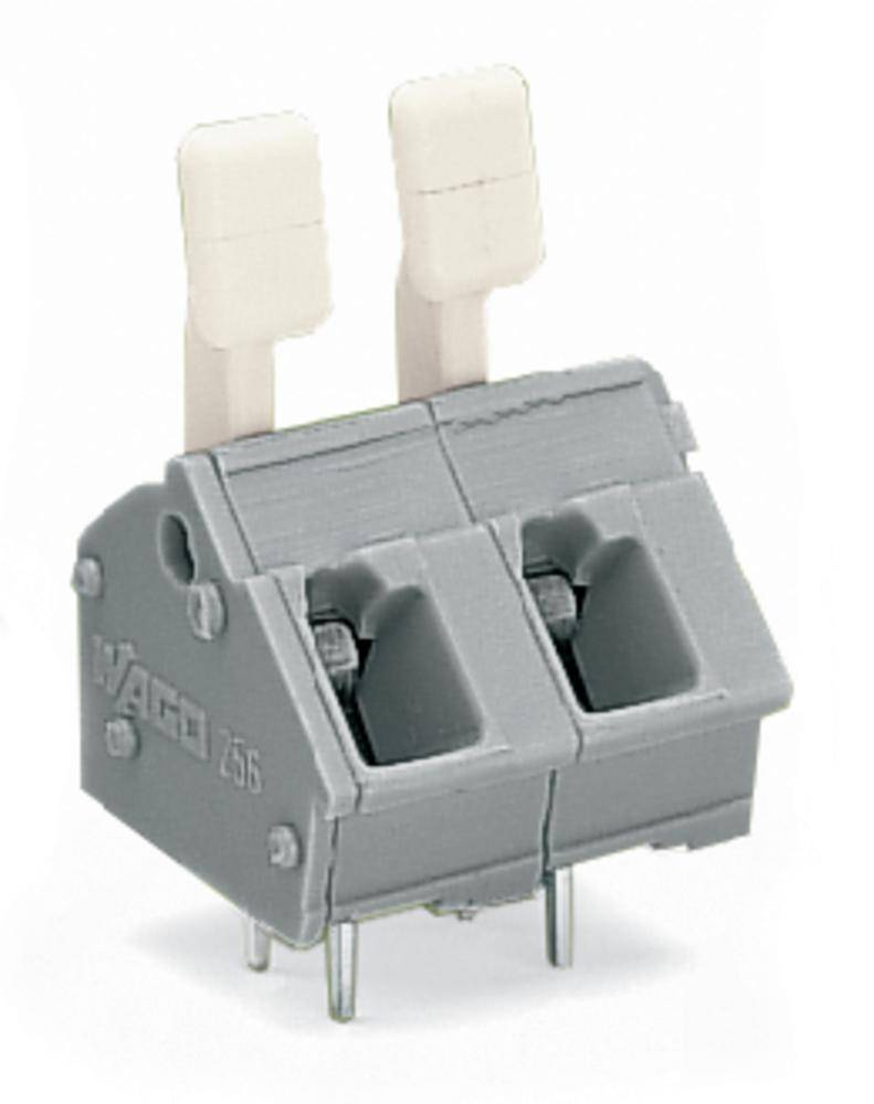 Быстроразъемная клемма WAGO 256-502/333-000, 2 pin, 0.08мм² - 2.50мм², 400В, CS: 7.50мм;7.62мм, (280 шт)