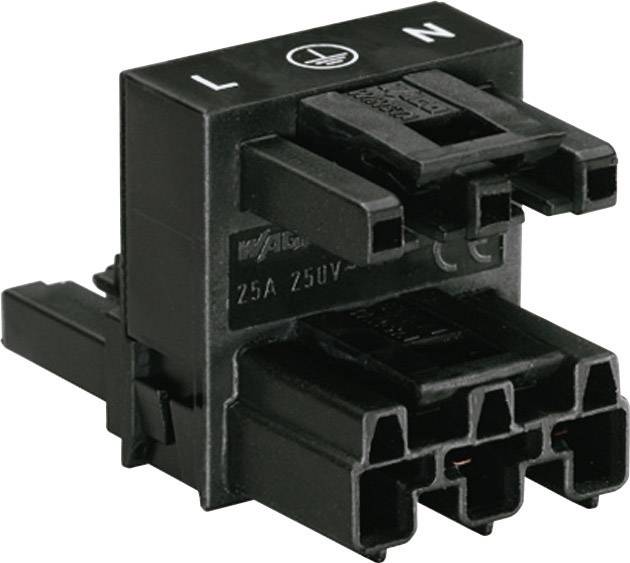 Сетевой распределитель H WAGO 770-635, 2 pin, 250В, розетка; вилка, розетка, (1 шт)