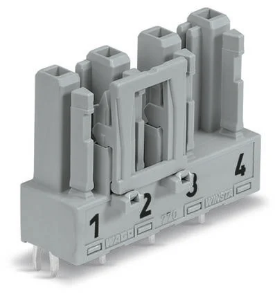 Разъем питания сети WAGO 770-864/073-000, 4 pin, 400В, 25А, (50 шт)