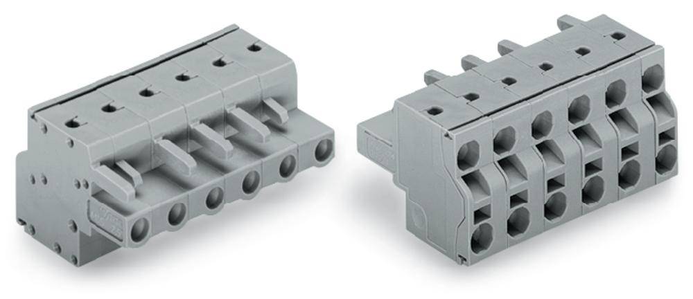 Розетка для подключения кабеля WAGO 231-2205/026-000, 5 pin, 0.2мм² - 2.5мм², 630В, CS: 7.50мм, (50 шт)