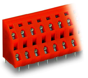 Клемма печатной платы WAGO 736-660, 20 pin, 0.08мм²-2.5мм², 630В, 21А, CS: 7.62мм, (1 шт)