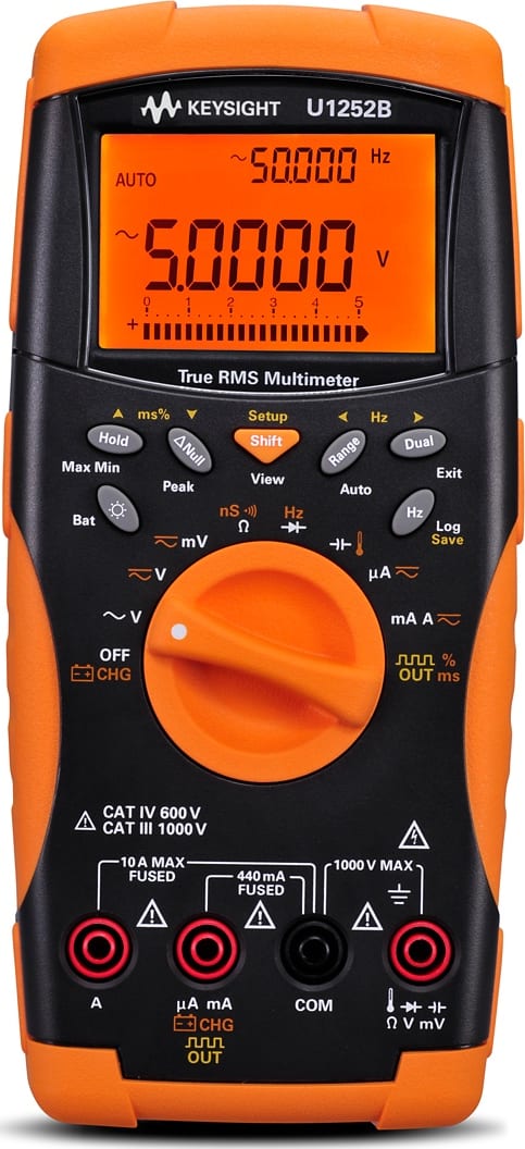 Ручной цифровой мультиметр Keysight U1252B 