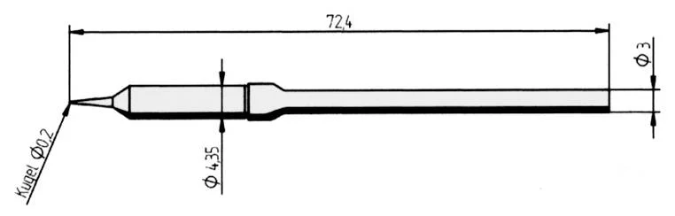 Паяльное жало Ersa 0212SDLF 