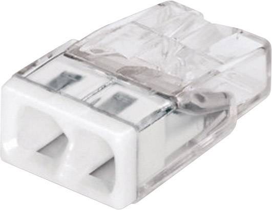 Винтовая клемма WAGO 2273-202, 2 pin, 0.5мм² - 2.5мм², 450В, 24А, (1 шт)