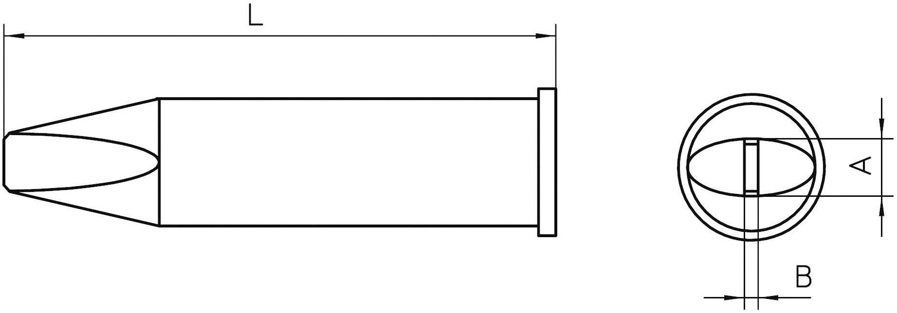 Паяльное жало Weller T0054480199 XHT D