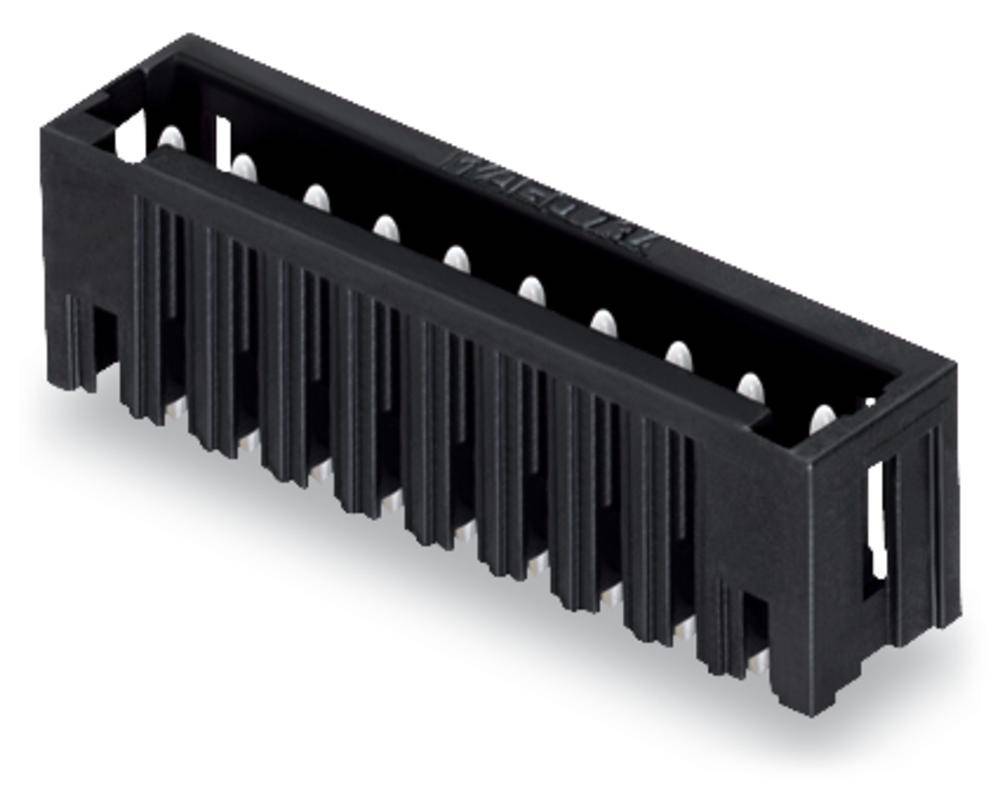 Штифтовая планка WAGO 734-235/105-604, 5 pin, 160В, 10А, CS: 3.81мм, (200 шт)