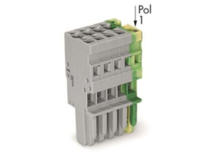 Внутренний разъём WAGO 769-105/000-036, 5 pin, 0.08мм²-4.0мм², 500В, 32А, CS: 5мм, (1 шт)