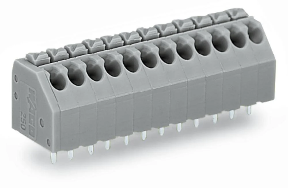 Быстроразъемная клемма WAGO 250-114/000-012, 14 pin, 0.20мм² - 1.50мм², 160В, 10А, CS: 3.50мм, (80 шт)