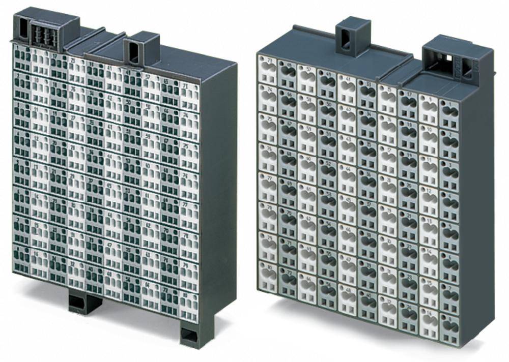 Клеммы для матричной коммутации WAGO 726-821, 80 pin, 0.08мм² - 2.50мм², 10А, (8 шт)