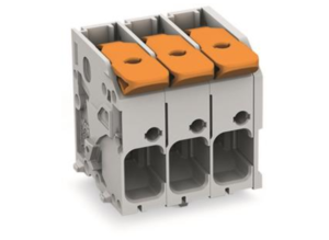 Клемма печатной платы WAGO 2606-1102, 2 pin, 0.2мм²-10мм², 630В, 51А, CS: 7.5мм, (1 шт)