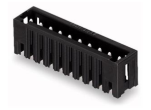 Контактный разъем WAGO 734-140/105-604, 10 pin, 160В, 10А, CS: 3.5мм, (1 шт)