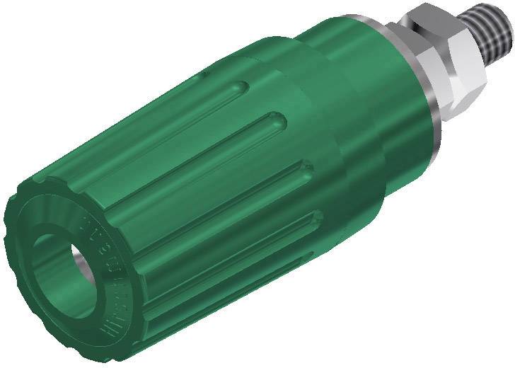 930757104, SKS-HIRSCHMANN PKI 100 - Полюсной зажим, 35 А, зеленый : 1 шт.