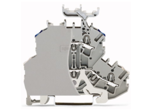 Двухуровневый клеммный блок WAGO 2002-2258/099-000, 2 pin, 0.25мм²-4.0мм², 800В, 24А, (1 шт)