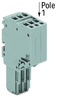 Внутренний разъём WAGO 2020-206/124-000, 6 pin, 0.5мм²-1.5мм², 500В, 13.5А, CS: 3.5мм, (1 шт)