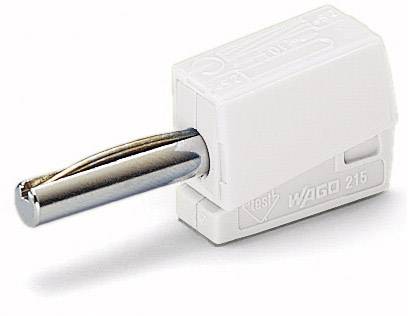 Jack разъем 4mm, WAGO 215-611, 0.08mm² - 2.5mm², 20A, частично изолированный, (1 шт)