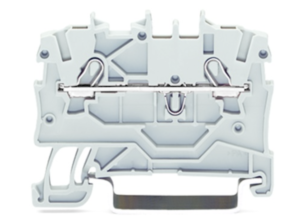 Проходная клеммная колодка WAGO 2000-1203, 1 pin, 0.14мм²-1.5мм², 550В, 13.5А, (1 шт)
