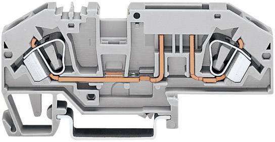 Клемма предохранителя WAGO 282-698/281-434,  - 6мм², 24В, 25А, (1 шт)