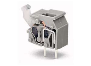 Клемма печатной платы WAGO 255-763, 1 pin, 0.08мм²-2.5мм², 1000В, 24А, CS: 10мм, (1 шт)