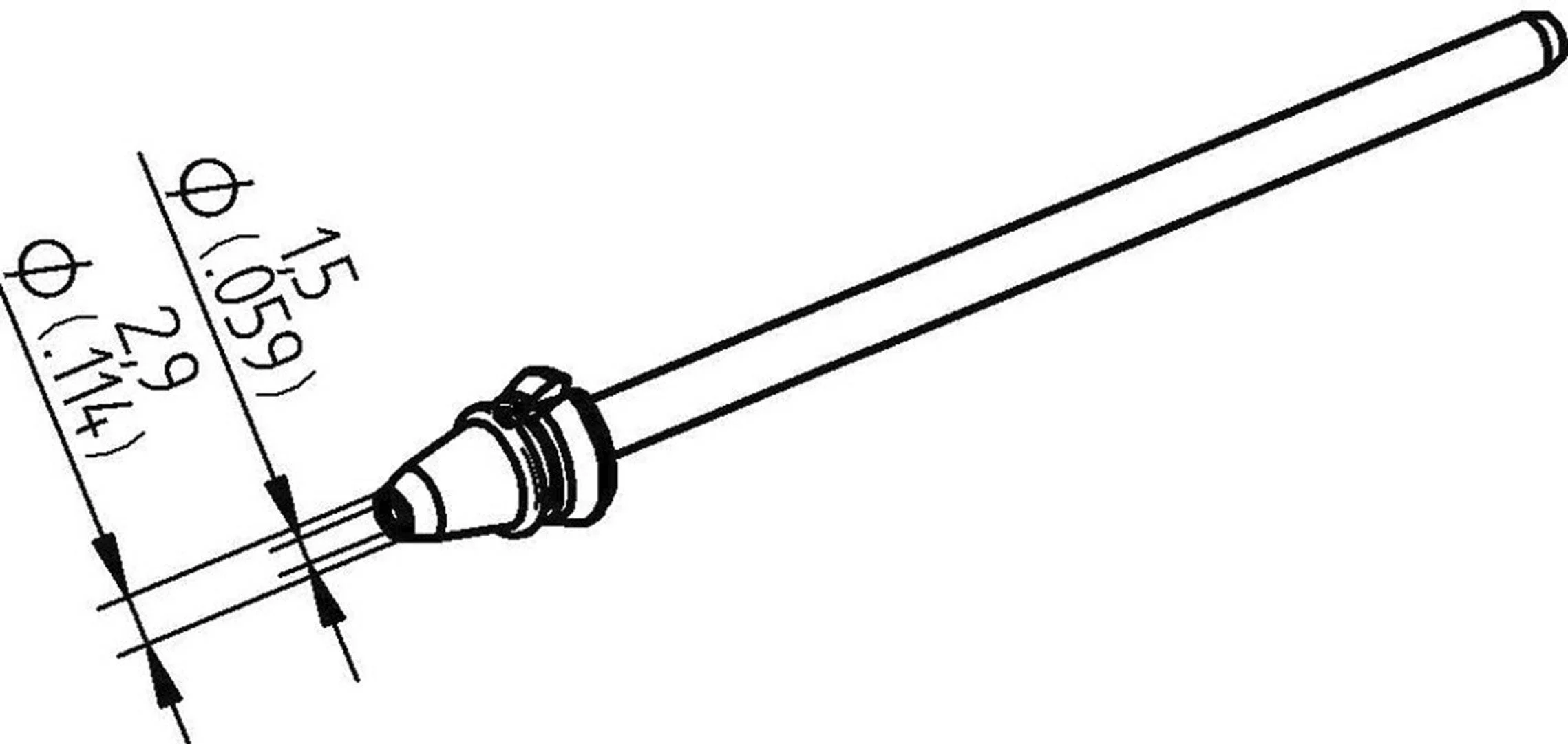 Наконечник для распайки Ersa 0742ED1529H 